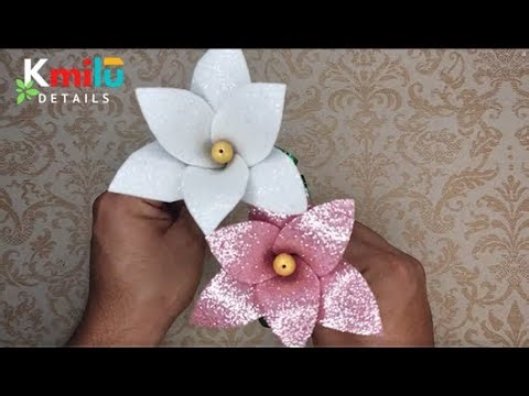 Cómo hacer lirios 💐 en foami / ideas para regalar 🎁