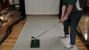 OptiShot Golf Simulator Pro Turf Installation