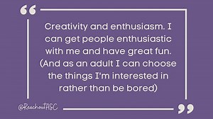 ADHD Strengths People sharing what they love about ADHD