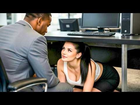 The CEO Crawled Under The Desk And Whispered To Black Single Dad, "Act Natural. Just Keep Working."