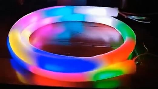 360°LED Neon Strip Sign Light, Waterproof, Color Changing, Flexible Letter Bar Lamp Lights 