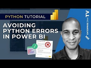 How To Avoid Errors When Integrating Python Scripts In Power BI