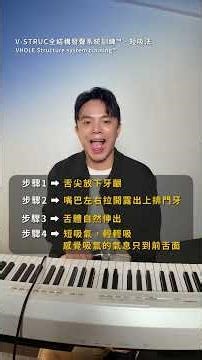 明明麥克風開很大聲，聲音卻出不來？這招練起來⚡️唱Ｋ氣勢不會輸🎤｜全結構發聲訓練™Vhole Structure System Training™