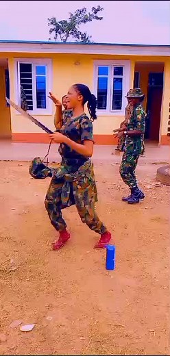 Military Uniforms and Outdoor Dance Activities