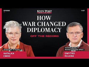 Inside Wartime Diplomacy: Dmytro Kuleba Talks Strategy, Culture & AI