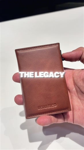 Meet the Legacy wallet — premium leather, RFID blocking, trifold design, and built for everyday carry. Slim, functional, and timeless. #minimalistwallet #leatherwallet #everydaycarry #edcgear #nomadico