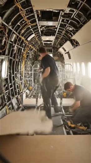 Abandoned Airplane Found in Forest | Full Aircraft Restoration Timelapse #shorts #youtubeshorts