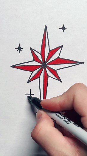 Simple Steps to Draw an Impressive Star | Drawing Tutorial