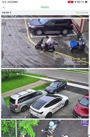 WEISKY CCTV Demo | High-definition fast preview with multi-screen synchronization | Human Tracking