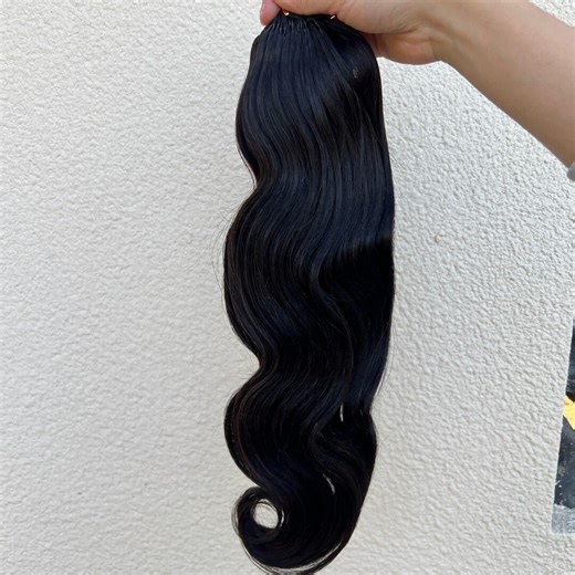 Body Wave 100g Feather Crochet Hair Human Hair Extensions Pre-separated - Etsy