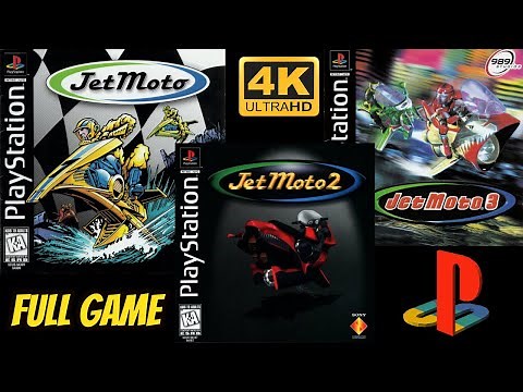 Jet Moto TRILOGY Collection | PS1 | 4K60ᶠᵖˢ UHD🔴 | Longplay Walkthrough Playthrough Full Movie Game