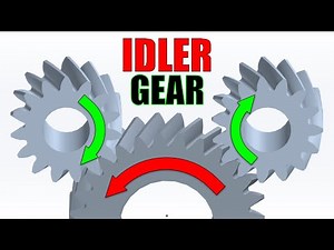 IDLER Helical Gear - Animation