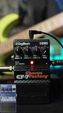 Digitech Chorus Factory CF-7 - Digital Multi Voice Chorus ‪@DigiTechFX‬ #guitarpedals #chorus