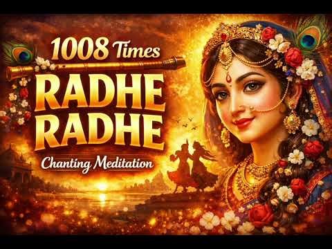 राधा नाम जप 1008 बार🛐| RADHA NAAM JAP 1008 BAAR🛐| RADHA NAAM KIRTAN|