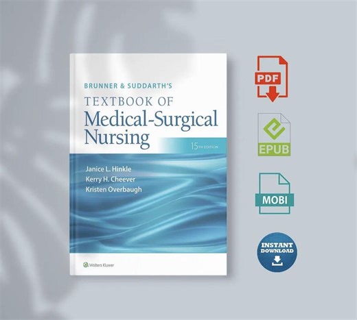 Brunner & Suddarth's Textbook of Medical-surgical Nursing 15th Edition - Etsy
