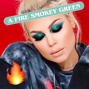8.5M views · 83K reactions | Smokey Green Eyeshadow Tutorial  | Bailey Sarian | Facebook