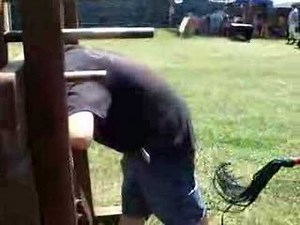 Renaissance Fair - David in the Stocks