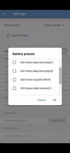 VictronConnect Battery Settings - Lead Acid, AGM, Lithium | 12 Volt Planet