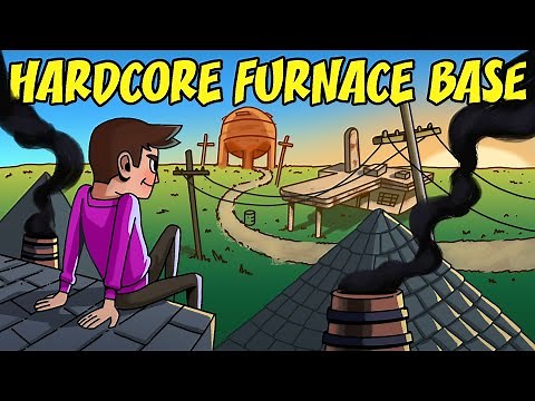 Living In A DOUBLE FURNACE BASE For A Week in Rust