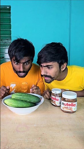 Big Bro Selects the Mystery Veggie 🥒😬 Bad Choice!