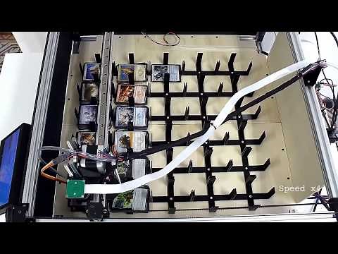 Automatic Magic card sorter - version 2.0