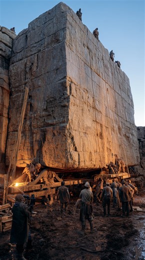 They transported a mountain of basalt with no wheels The Largest Basalt Block Ever Found — Moved Without Wheels #basalt #rock #wheels #AncientDiscoveries #ancient | Life's Biggest Questions