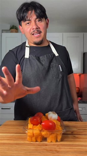 211K views · 13K reactions | No B.S. cooking episode 1: Butternut squash soup. #soupseason #cooking For this recipe I’ll be using 2lbs butternut squash 4 Roma tomatoes 1 bulb garlic Olive oil to coat and roast About 1/2 carton chicken stock 1/4C heavy cream Pinch of ground ginger and cinnamon Olive oil to garnish Toasted almonds to garnish Black pepper to garnish Roast at 350F for about 25 minutes | Jose Xiloj | Facebook