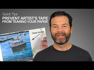 How to Prevent Artist’s Tape From Damaging Your Paper