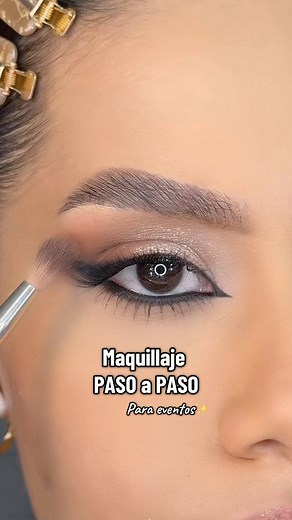 4.2K views · 5.1K reactions | ¡Maquillaje PASO a PASO! Para eventos especiales ✨ Productos que use: ✨ Sombras de @sheglam_official ✨ Brochas @jessupbeauty @thebkbeauty #closeupmakeup #maquillajetutorial #eyeshadow #eyeshadowtutorial #maquillajepasoapaso #tutorialmakeup #maquillajeprofesional #SHEGLAMJellyStick | gabyortzm | Facebook