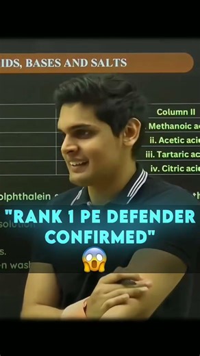Rank 1 ko defender 😳 👍 #defender #motivation #study #pw #nexttoppers #shorts #yt #prashantkirad