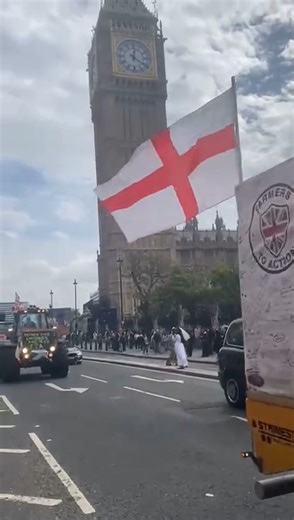 282K views · 11K reactions | ✊ The Farmers To Action 'Trailer of Truth', along with a convoy of tractors, have just passed Westminster! Their message to government is simple - back British farming and British food security  | FarmingUK | Facebook