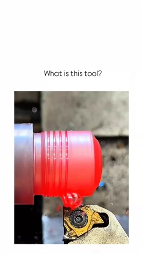 MemesBazaar.io™ | The post shares a 19-second video of a carbide laydown threading insert, likely an ER16 partial profile type, cutting external threads into... | Instagram