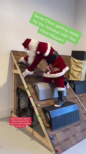 Santa's Christmas Light Hanging Hack: The Pitch Hopper Review
