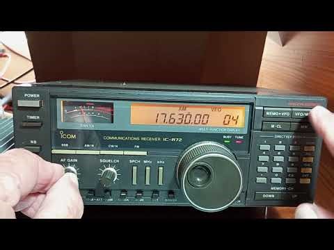 Icom IC-R72 review