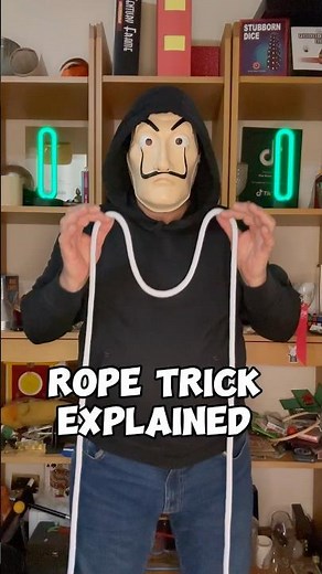Rope Trick Explained 😉🪄#tricks #magic #magictricks #foryou #magictrickssecret #memes