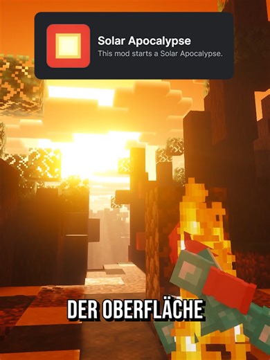 Survive the Solar Apocalypse in Minecraft!