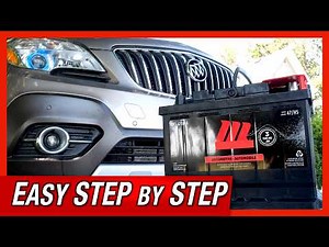 How to: Change Battery in a Buick Encore, 2014 - 2022