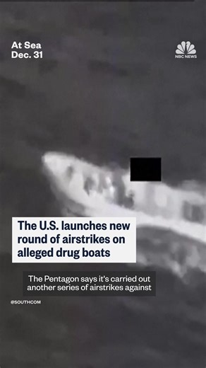 U.S. Military Air Strikes Target Drug Trafficking Vessels