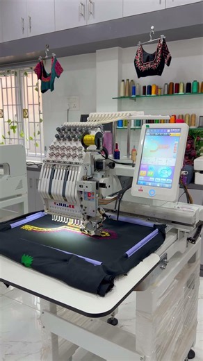 Cording Embroidery Chudi Design 🔥 | Amazing Cording Work on Julee EmbroideryMachine