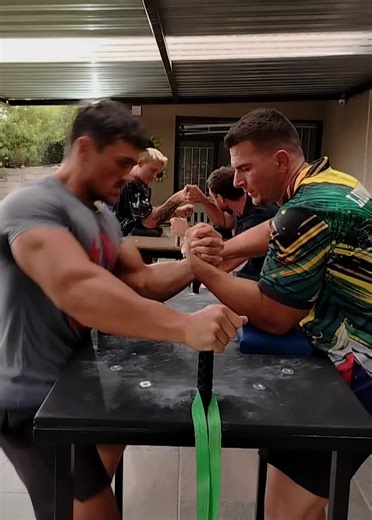 First 2026 Arm Wrestling Practice with Young Talent