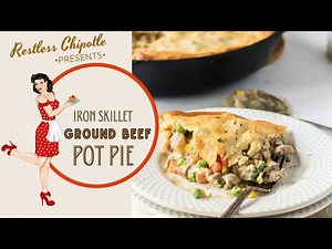 Easy 6 Ingredient Ground Beef Pot Pie Recipe Everyone Loves
