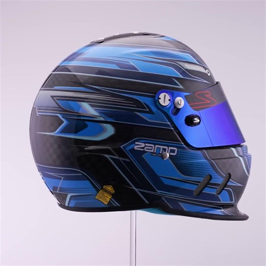 ZAMP RZ 67D CARBON BLUE - 360 VIDEO