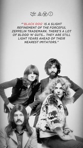 386K views · 23K reactions | "'Black Dog' is a slight refinement of the forceful Zeppelin trademark. There's a lot of blood 'n' guts... they are still light years ahead of their nearest imitators." - NME, November 1971. Watch episode 1 of The History of Led Zeppelin IV now. | Led Zeppelin | Facebook