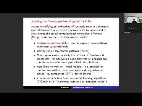 Lecture 18: Mathematical Models of Generative Linguistics - Generative Linguistics vs Generative AI