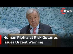 FULL SPEECH: UN Chief Guterres Warns Human Rights Violations Threaten Two-State Solution | AC14