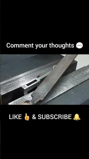 Filing Metal Surface 🔧 Precision Hand Finishing