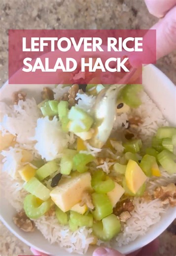 POV: You stopped wasting leftover rice 🍎✨ This sweet tangy apple rice salad is: ✔ Vegan ✔ Gluten-free ✔ Budget-friendly ✔ 10 minutes The crunch citrus fluffy rice combo is unreal 😳 Would you try sweet rice? 👇 Like, follow & share for more easy glow meals 💛 #VeganTikTok #GlutenFreeRecipes #PlantBasedLife #HealthyFoodIdeas #RiceHack