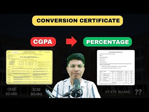 CGPA to Percentage Conversion Certificate for Maharashtra Admission 2025 | Complete Guide I Live