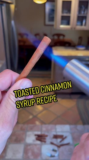 How to Make Toasted Cinnamon Syrup for Tiki Cocktails