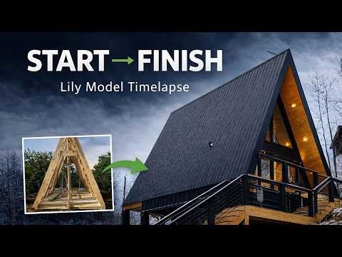 Watch a Tiny House Get Built | Full Lily Model Construction Timelapse